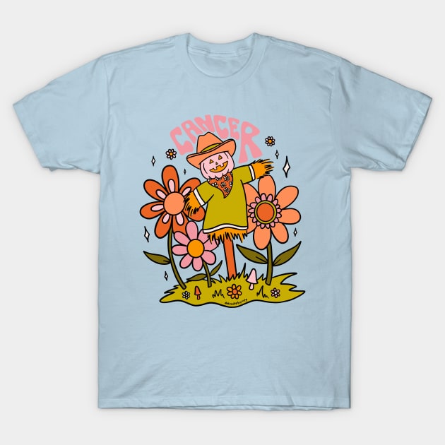 Cancer Scarecrow T-Shirt by Doodle by Meg